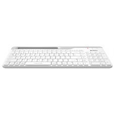 Клавиатура A4Tech Fstyler FBK25 белый/серый USB беспроводная BT/Radio slim Multimedia