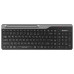 Клавиатура A4Tech Fstyler FBK25 черный/серый USB беспроводная BT/Radio slim Multimedia (FBK25 BLACK)