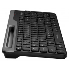 Клавиатура A4Tech Fstyler FBK25 черный/серый USB беспроводная BT/Radio slim Multimedia (FBK25 BLACK)
