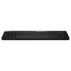 Клавиатура A4Tech Fstyler FBK25 черный/серый USB беспроводная BT/Radio slim Multimedia (FBK25 BLACK)