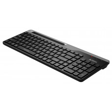 Клавиатура A4Tech Fstyler FBK25 черный/серый USB беспроводная BT/Radio slim Multimedia (FBK25 BLACK)