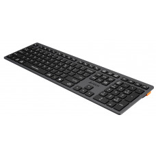 Клавиатура A4Tech Fstyler FBX50C черный USB беспроводная BT/Radio slim Multimedia (FBX50C GREY)
