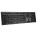 Клавиатура A4Tech Fstyler FBX50C черный USB беспроводная BT/Radio slim Multimedia (FBX50C GREY)