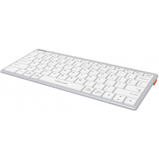 Клавиатура A4Tech Fstyler FBX51C белый USB беспроводная BT/Radio slim Multimedia для ноутбука (FBX51C WHITE)