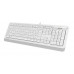 Клавиатура A4Tech Fstyler FK10 белый/серый USB (FK10 WHITE)