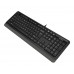 Клавиатура A4Tech Fstyler FK10 черный/серый USB (FK10 GREY)