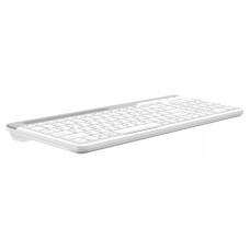 Клавиатура A4Tech Fstyler FK25 белый/серый USB slim