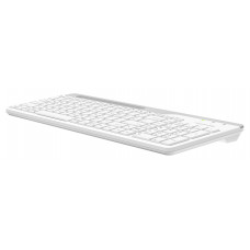 Клавиатура A4Tech Fstyler FK25 белый/серый USB slim