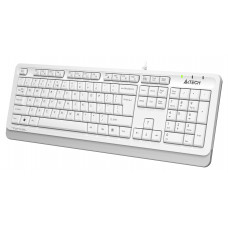 Клавиатура A4Tech Fstyler FKS10 белый/серый USB (FKS10 WHITE)