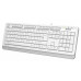 Клавиатура A4Tech Fstyler FKS10 белый/серый USB (FKS10 WHITE)