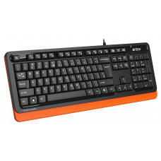 Клавиатура A4Tech Fstyler FKS10 черный/оранжевый USB (FKS10 ORANGE)