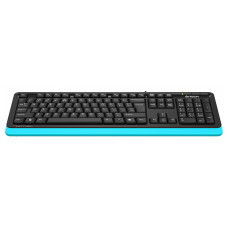 Клавиатура A4Tech Fstyler FKS10 черный/синий USB (FKS10 BLUE)