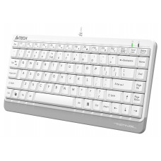 Клавиатура A4Tech Fstyler FKS11 белый/серый USB (FKS11 WHITE)