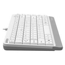 Клавиатура A4Tech Fstyler FKS11 белый/серый USB (FKS11 WHITE)
