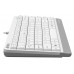 Клавиатура A4Tech Fstyler FKS11 белый/серый USB (FKS11 WHITE)