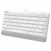 Клавиатура A4Tech Fstyler FKS11 белый/серый USB (FKS11 WHITE)