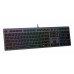 Клавиатура A4Tech Fstyler FX60 серый USB slim LED (FX60 GREY / NEON)