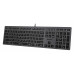 Клавиатура A4Tech Fstyler FX60 серый USB slim LED (FX60 GREY / WHITE)