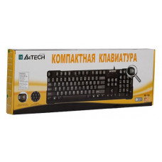 Клавиатура A4Tech KR-750 черный USB (KR-750 BLACK)