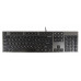 Клавиатура A4Tech KV-300H серый/черный USB slim