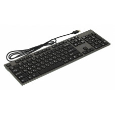 Клавиатура A4Tech KV-300H серый/черный USB slim