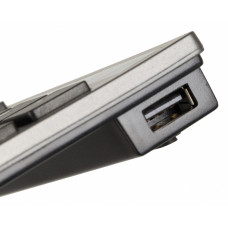 Клавиатура A4Tech KV-300H серый/черный USB slim