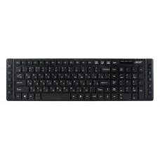 Клавиатура Acer OKW010 черный USB slim Multimedia (ZL.KBDEE.002)