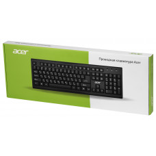 Клавиатура Acer OKW120 черный USB Multimedia (ZL.KBDEE.006)
