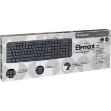 Клавиатура Defender Element HB-520 черный USB