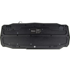 Клавиатура Defender Ultra HB-330L черный USB LED (подставка для запястий)