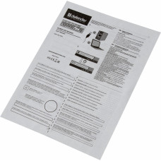 Клавиатура Defender Ultra HB-330L черный USB LED (подставка для запястий)