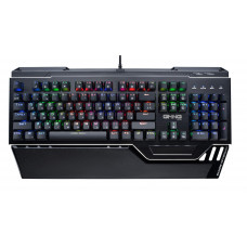 Клавиатура GMNG 985GK механическая черный USB Multimedia for gamer LED (подставка для запястий) (1677413)