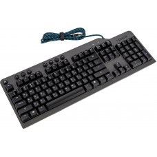 Клавиатура Lenovo K500 RGB механическая черный USB Multimedia for gamer LED (подставка для запястий) (GY40T26479) кабель 1.8м