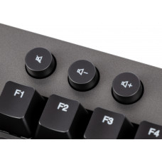 Клавиатура Lenovo K500 RGB механическая черный USB Multimedia for gamer LED (подставка для запястий) (GY40T26479) кабель 1.8м