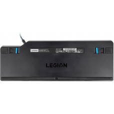 Клавиатура Lenovo K500 RGB механическая черный USB Multimedia for gamer LED (подставка для запястий) (GY40T26479) кабель 1.8м