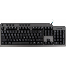 Клавиатура Lenovo K500 RGB механическая черный USB Multimedia for gamer LED (подставка для запястий) (GY40T26479) кабель 1.8м
