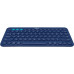 Клавиатура Logitech K380 темно-серый беспроводная BT slim Multimedia для ноутбука (920-007584)