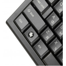 Клавиатура + мышь A4Tech 7100N клав:черный мышь:черный USB беспроводная
