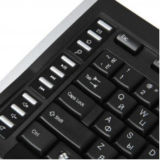 Клавиатура + мышь A4Tech 9300F клав:черный мышь:черный USB беспроводная Multimedia