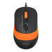 Клавиатура + мышь A4Tech Fstyler F1010 клав:черный/оранжевый мышь:черный/оранжевый USB Multimedia