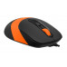 Клавиатура + мышь A4Tech Fstyler F1010 клав:черный/оранжевый мышь:черный/оранжевый USB Multimedia