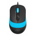 Клавиатура + мышь A4Tech Fstyler F1010 клав:черный/синий мышь:черный/синий USB Multimedia