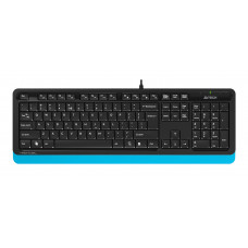 Клавиатура + мышь A4Tech Fstyler F1010 клав:черный/синий мышь:черный/синий USB Multimedia