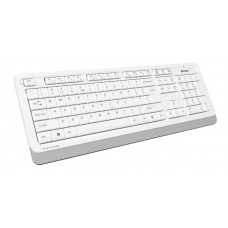 Клавиатура + мышь A4Tech Fstyler FG1010 клав:белый/серый мышь:белый/серый USB беспроводная Multimedia