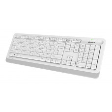 Клавиатура + мышь A4Tech Fstyler FG1010 клав:белый/серый мышь:белый/серый USB беспроводная Multimedia