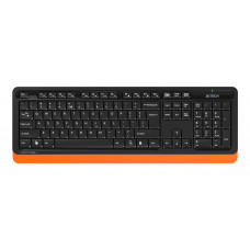 Клавиатура + мышь A4Tech Fstyler FG1010 клав:черный/оранжевый мышь:черный/оранжевый USB беспроводная Multimedia