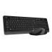 Клавиатура + мышь A4Tech Fstyler FG1010 клав:черный/серый мышь:черный/серый USB беспроводная Multimedia