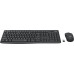 Клавиатура + мышь Logitech MK295 Silent Wireless Combo клав:черный мышь:черный USB беспроводная