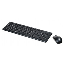 Клавиатура + мышь Оклик 220M клав:черный мышь:черный USB беспроводная slim Multimedia