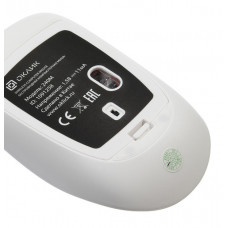 Клавиатура + мышь Оклик 240M клав:белый мышь:белый USB беспроводная slim Multimedia